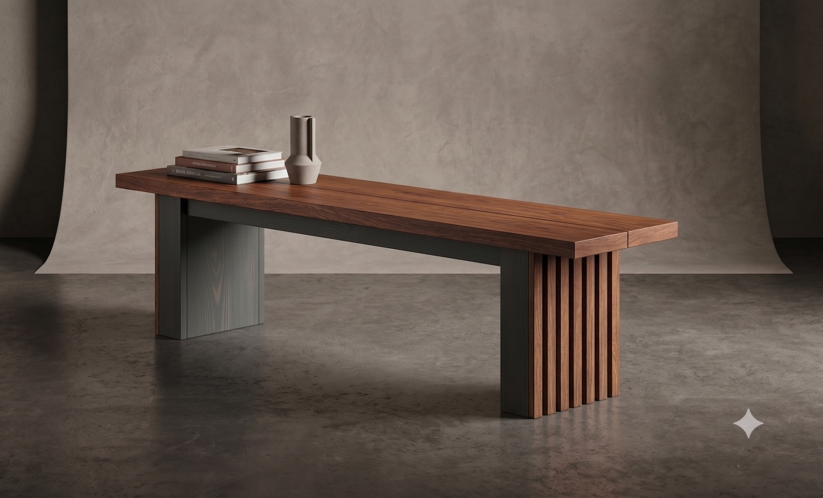 Slater Bench — Kwila