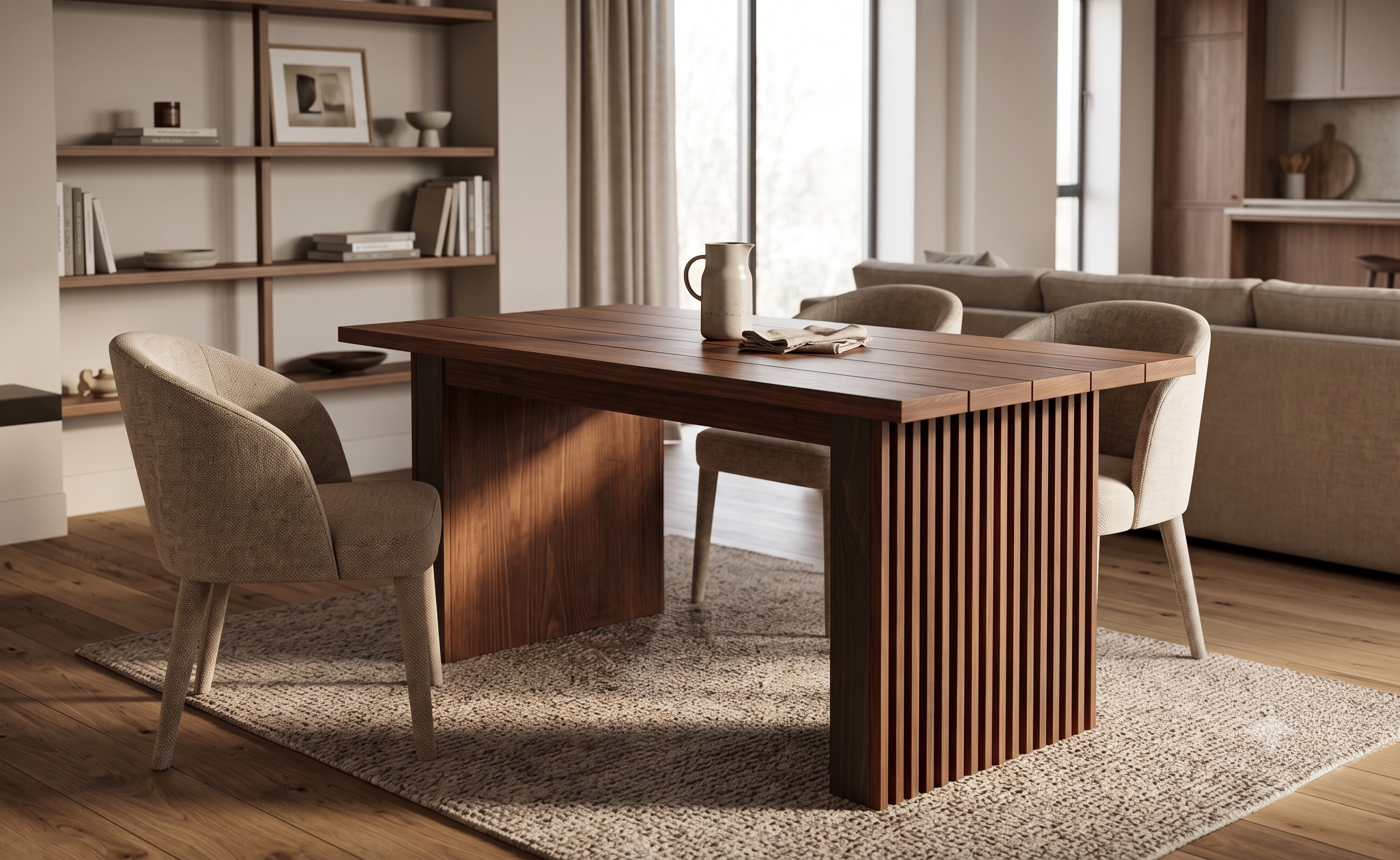 Slater Dining Table — Kwila