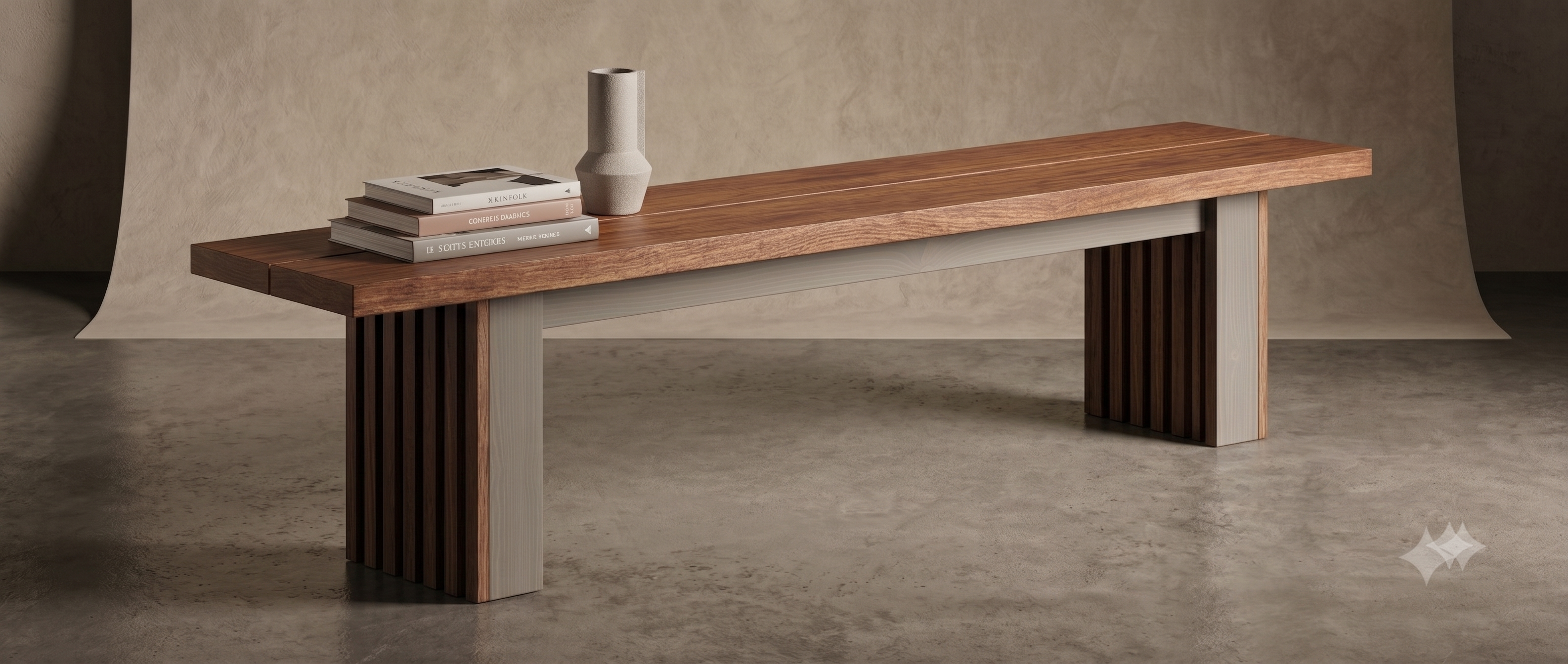 Slater Bench — Kwila