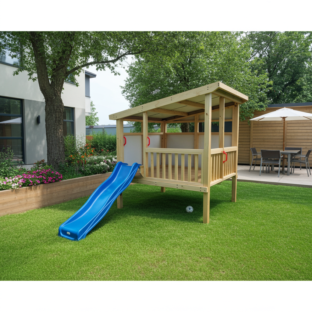 Acacia Playhouse (#1) - Small Natural