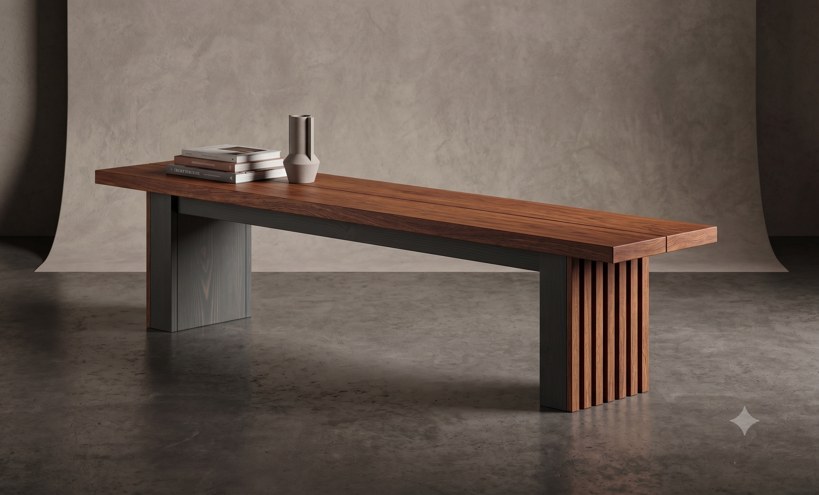 Slater Bench — Kwila