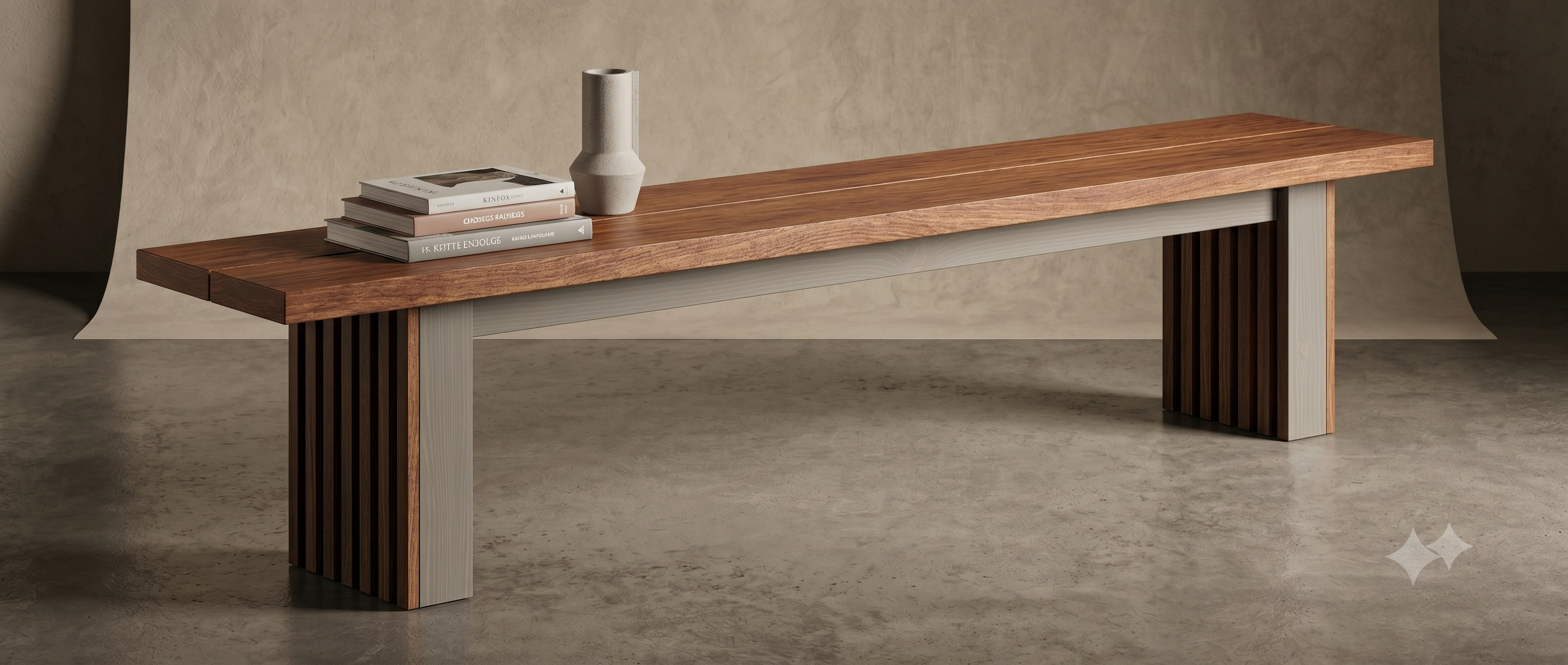 Slater Bench — Kwila