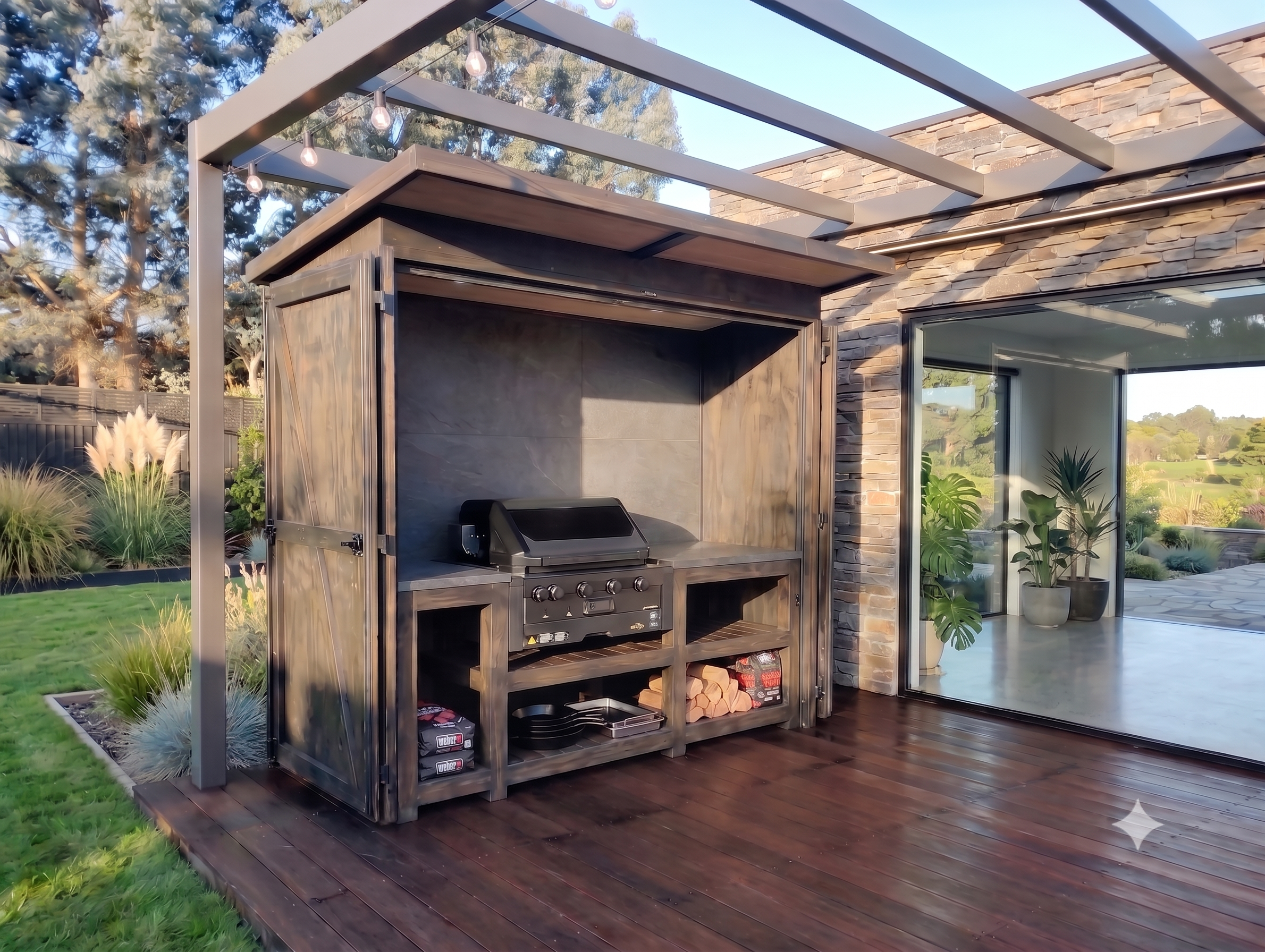 BBQ Kitchen Complete (#3) 2.4m | Matador BBQ | Outdoor Kitchen NZ
