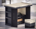 BBQ Pod Complete (#4) 2.8m – Bifold Doors, Cantilever Roof & Planter | Acacia WoodworX