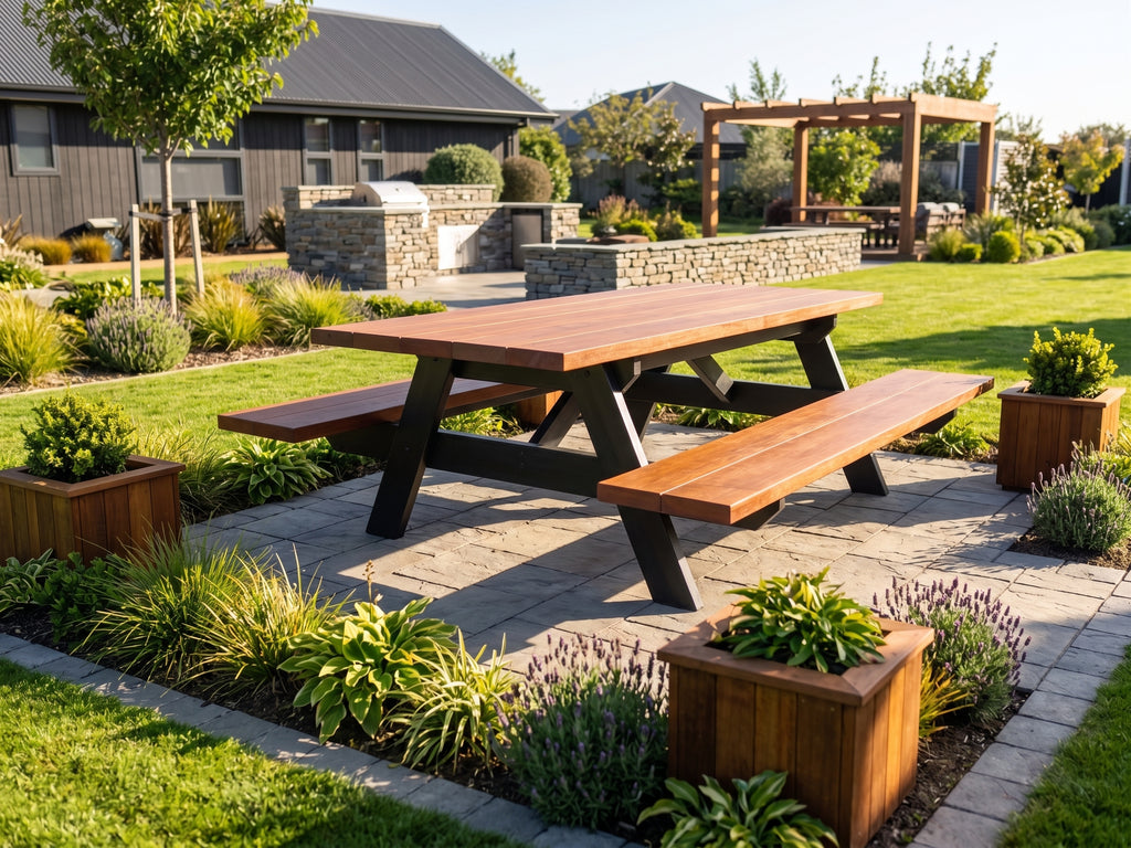 American Classic Style Picnic Table — Kwila
