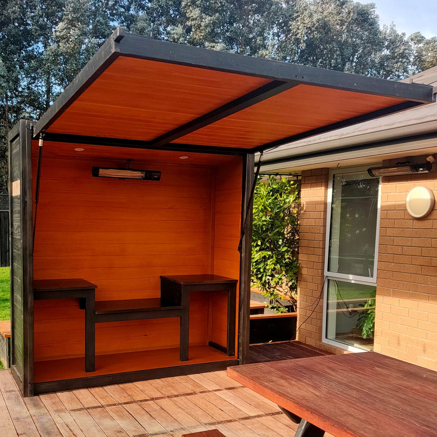 Outdoor BBQ Kitchen Enclosure - Base Model