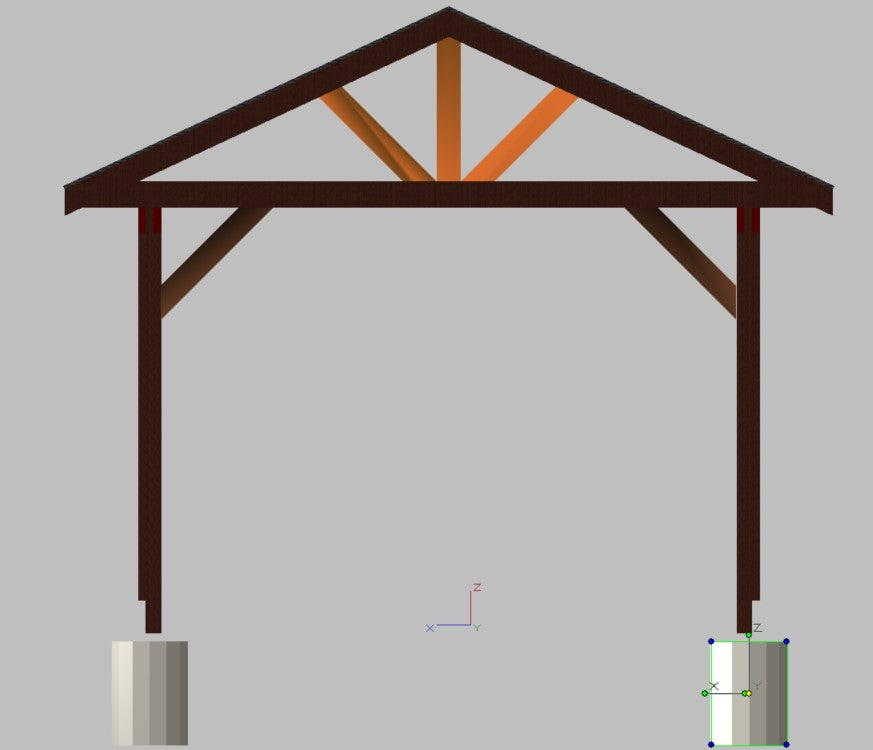 4.5mx6.0m Canopy (Carport / Outside Kitchen / Pergola / BBQ Area)