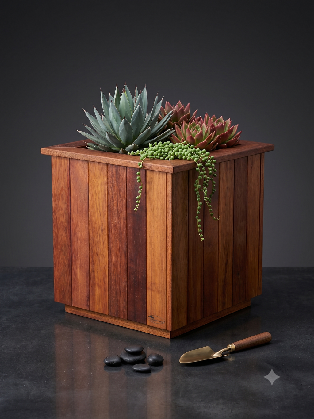 Kwila Planter Box | 450 × 450 × 450mm