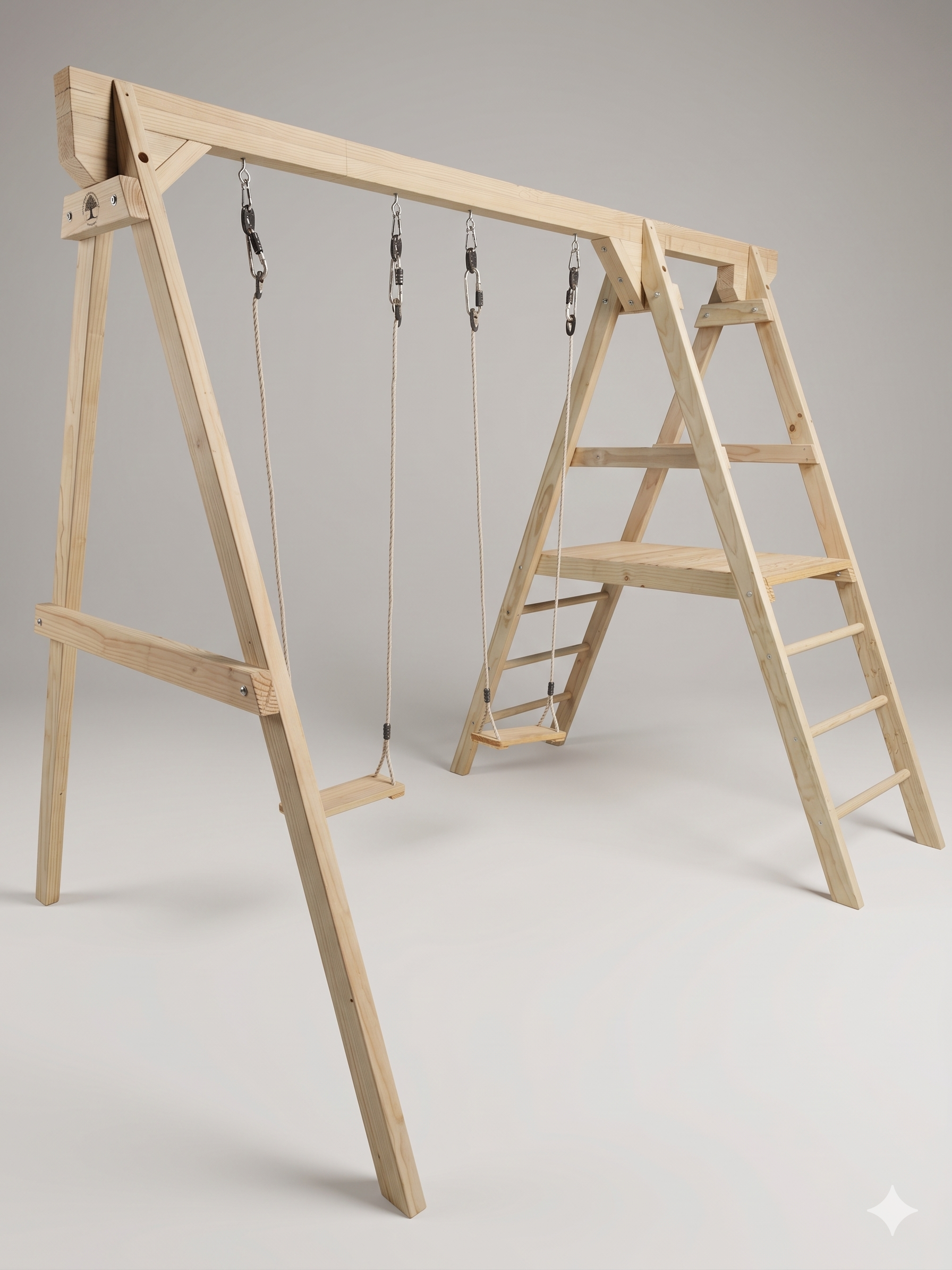 Small Play Frame Set (#1) - with Swings, no slide