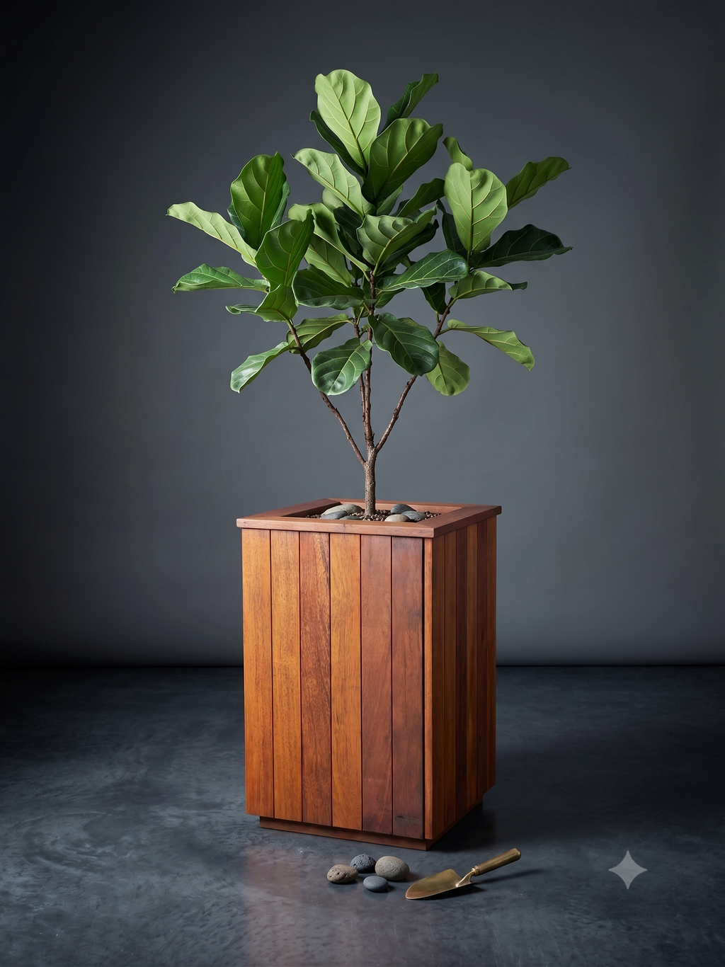 Kwila Planter Box | 450 × 450 × 600mm