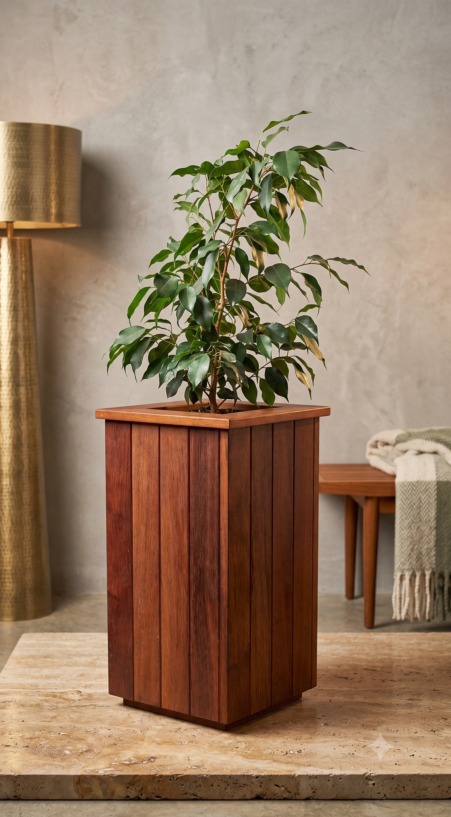 Kwila Planter Box | 300 x 300 x 600mm