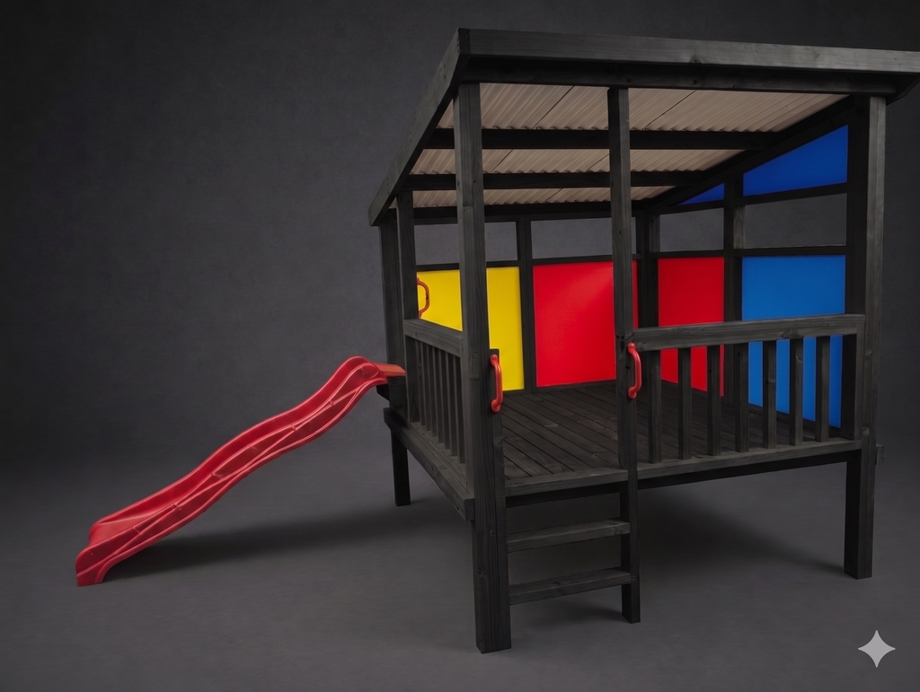 Playhouse (#1) - Small Natural