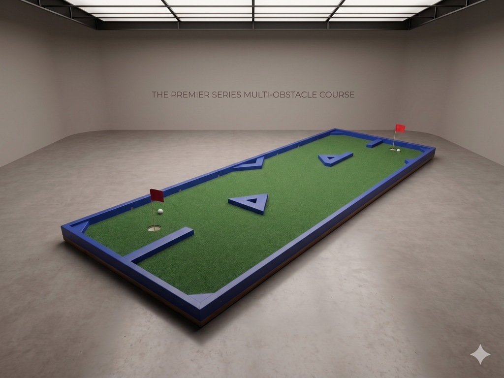 Custom Mini-Golf Putting Green | 1.8 × 4.8m