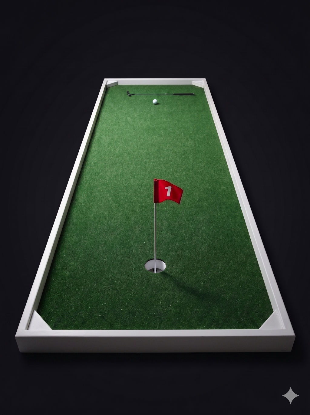 Custom Mini-Golf Putting Green | 1.2 × 4.8m