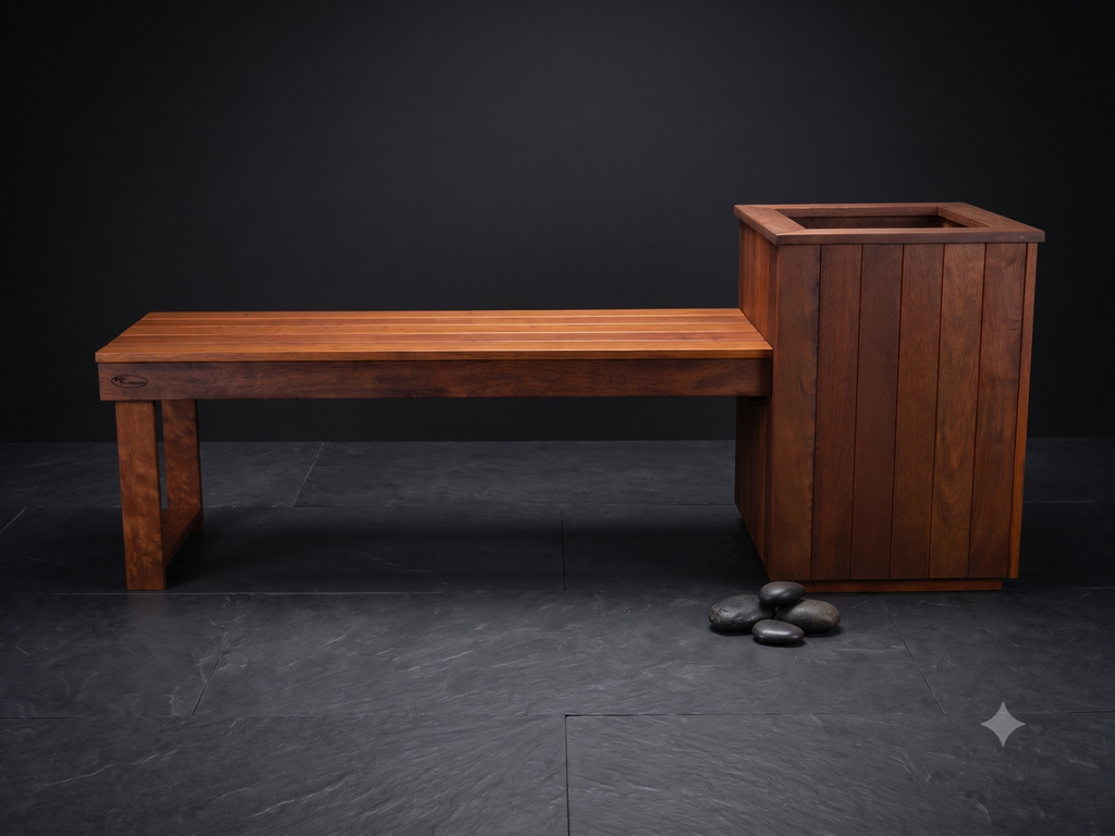 Kwila Bench Top | 420 × 1200mm