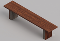 Slater Bench — 2.1m Kwila