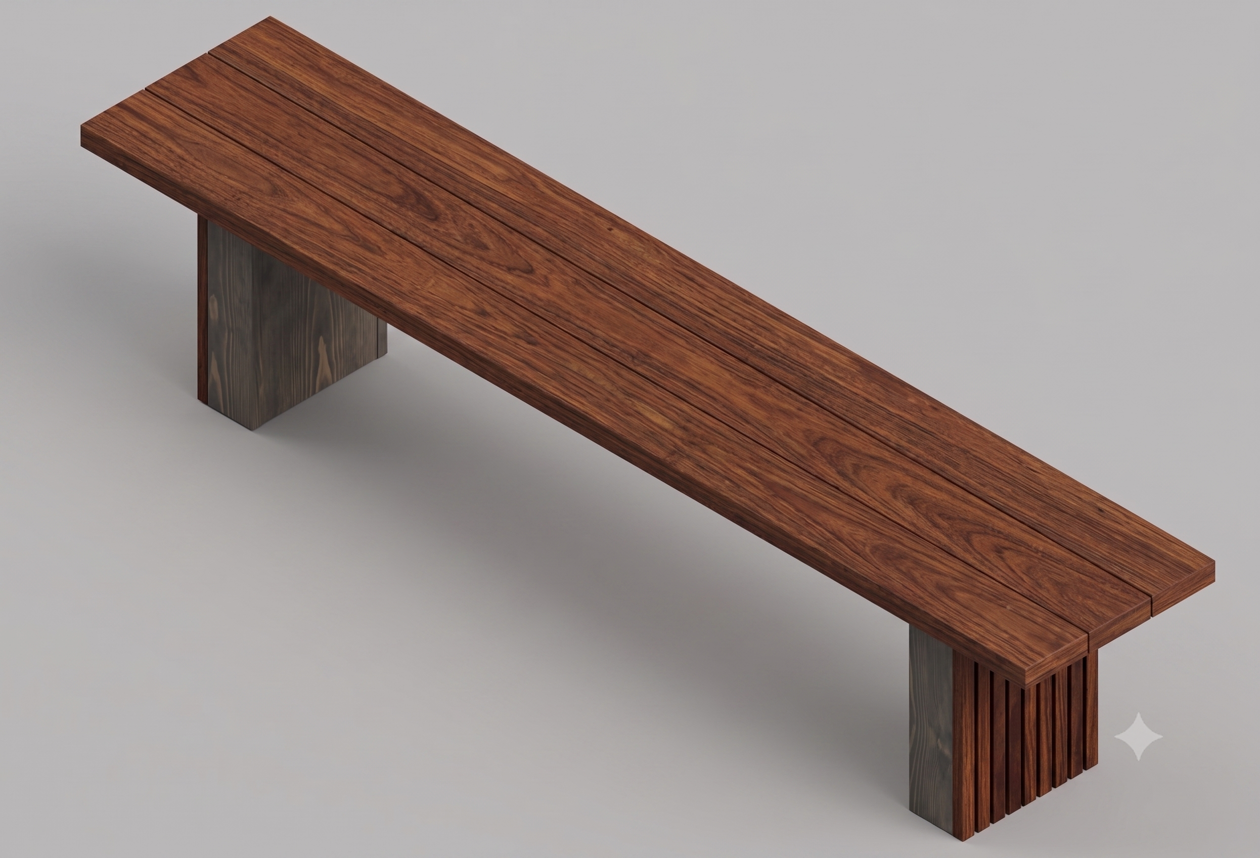 Slater Bench — 2.1m Kwila