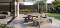 Premium Radiata Table with Benches