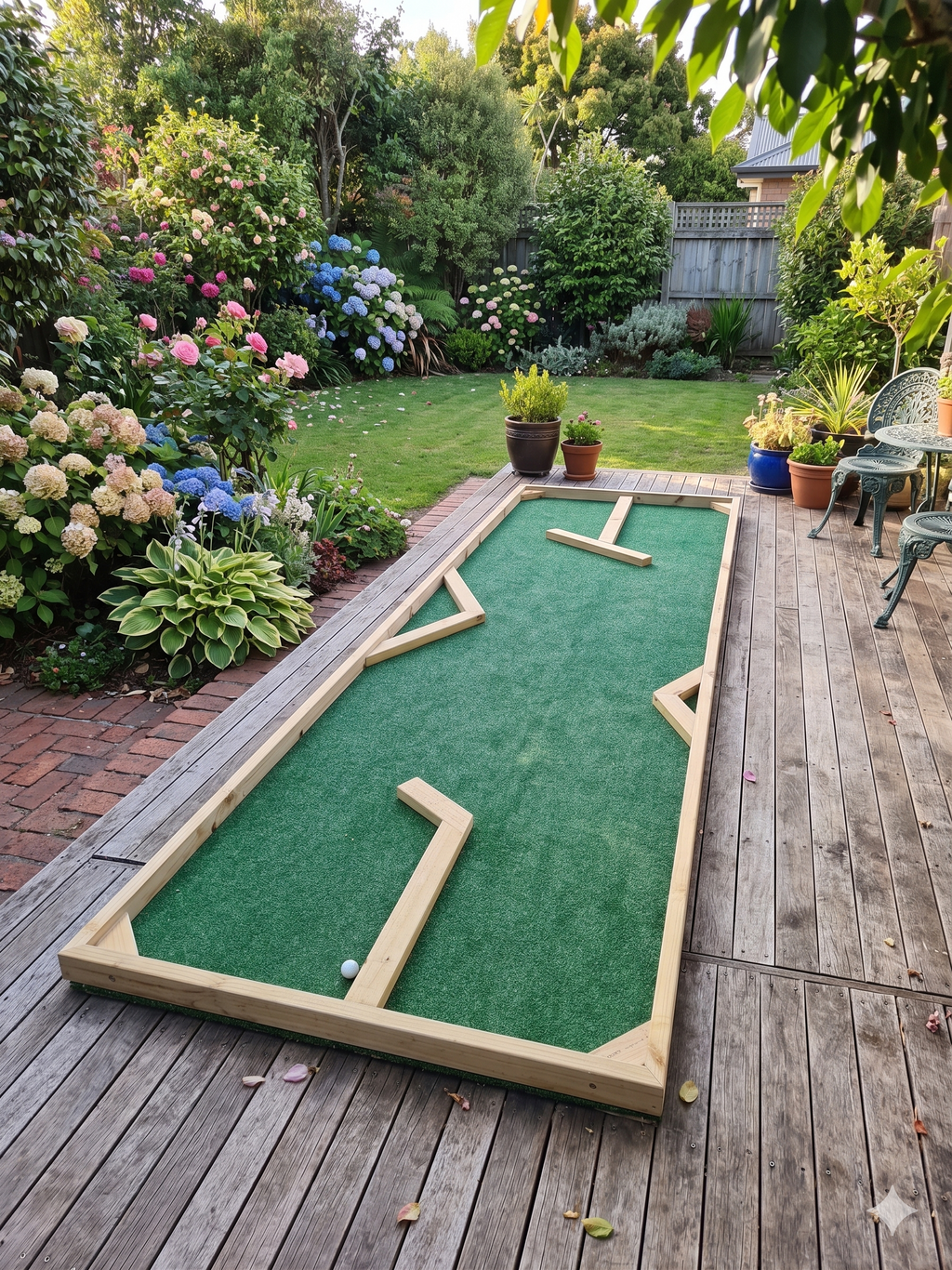 Custom Mini-Golf Putting Green | 1.8 × 4.8m