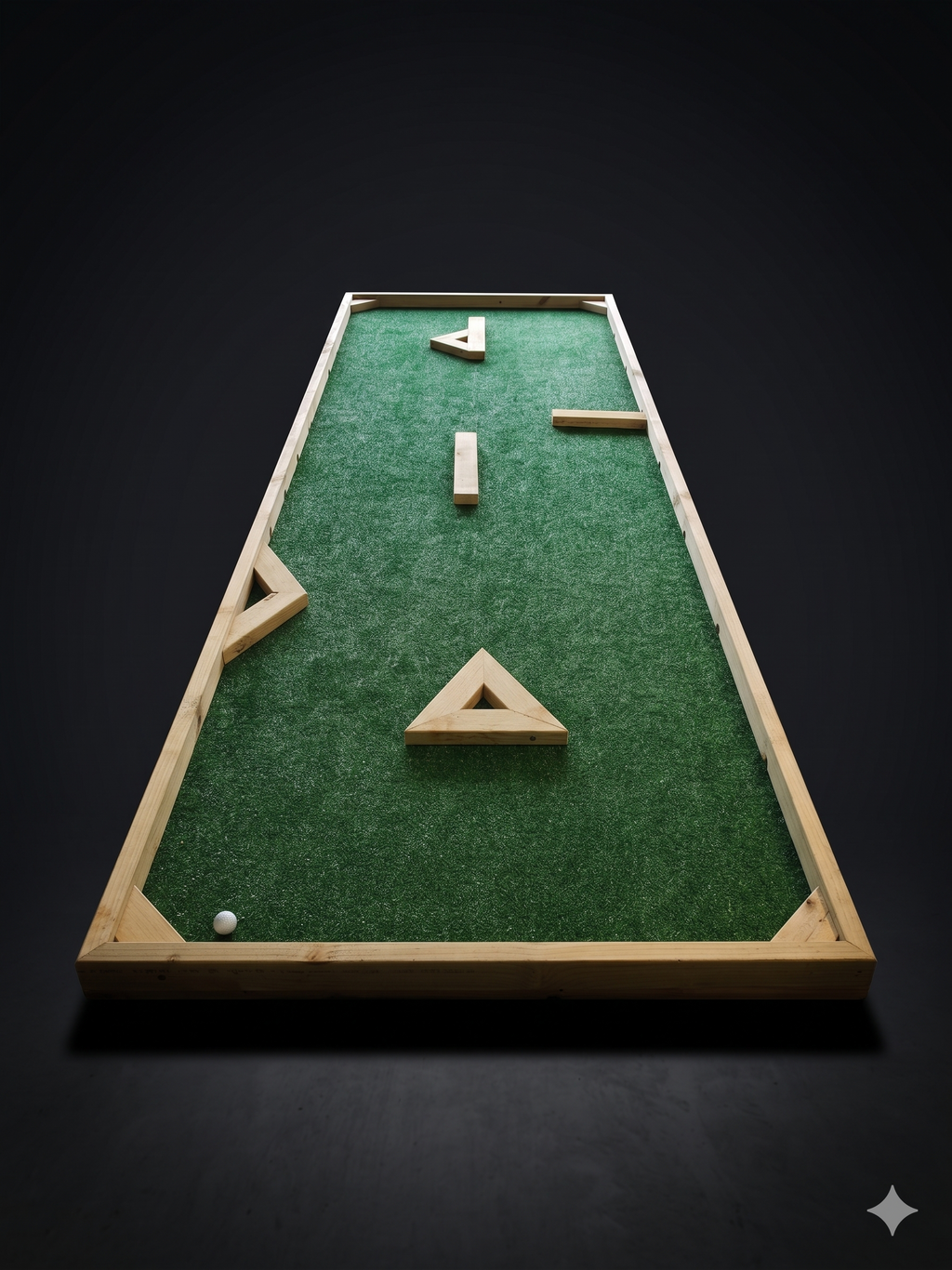 Custom Mini-Golf Putting Green | 2 × 4.8m