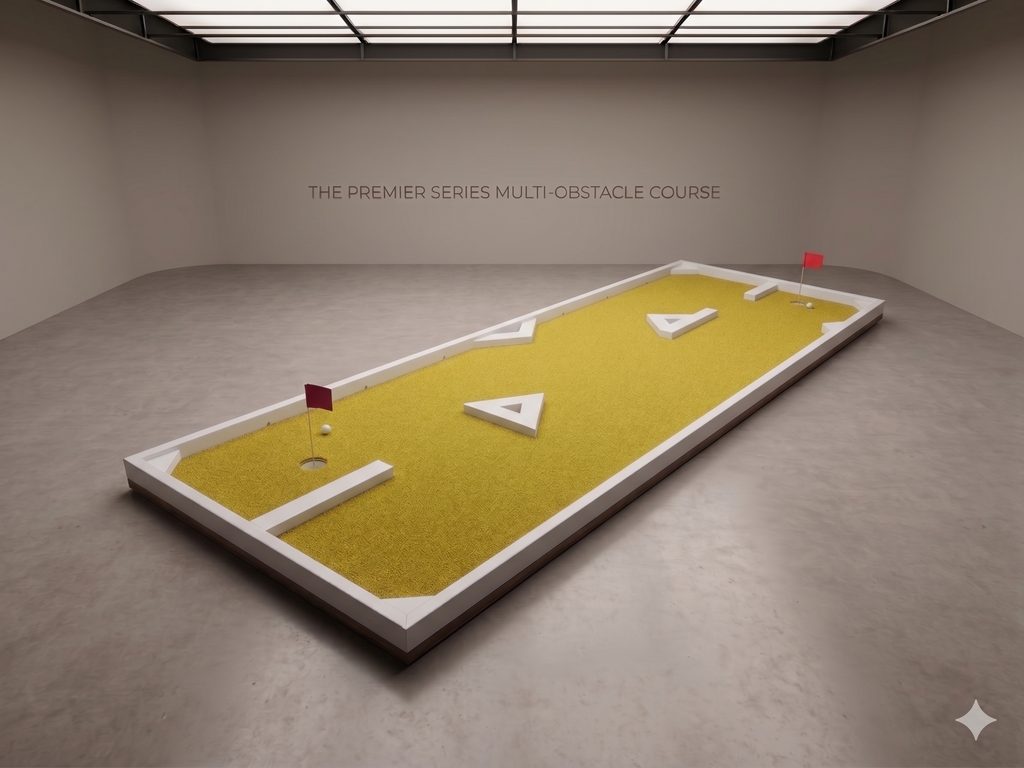 Custom Mini-Golf Putting Green | 1.8 × 4.8m