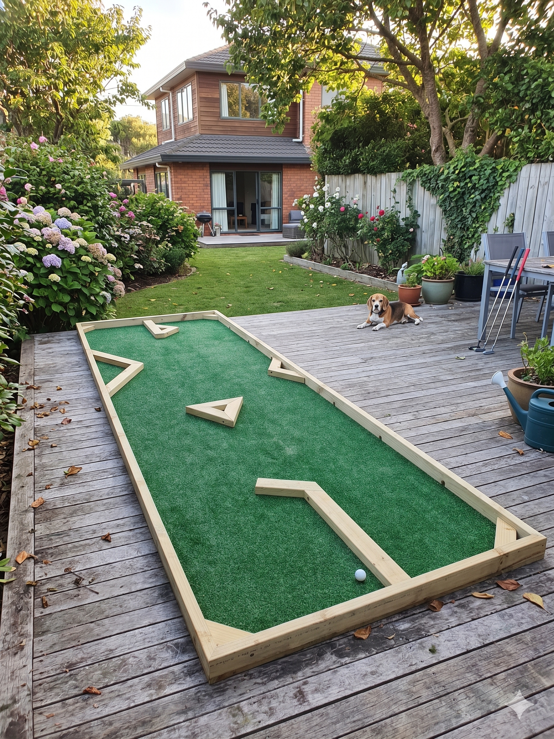 Mini-golf (#2) - 1.8m x 4.8m