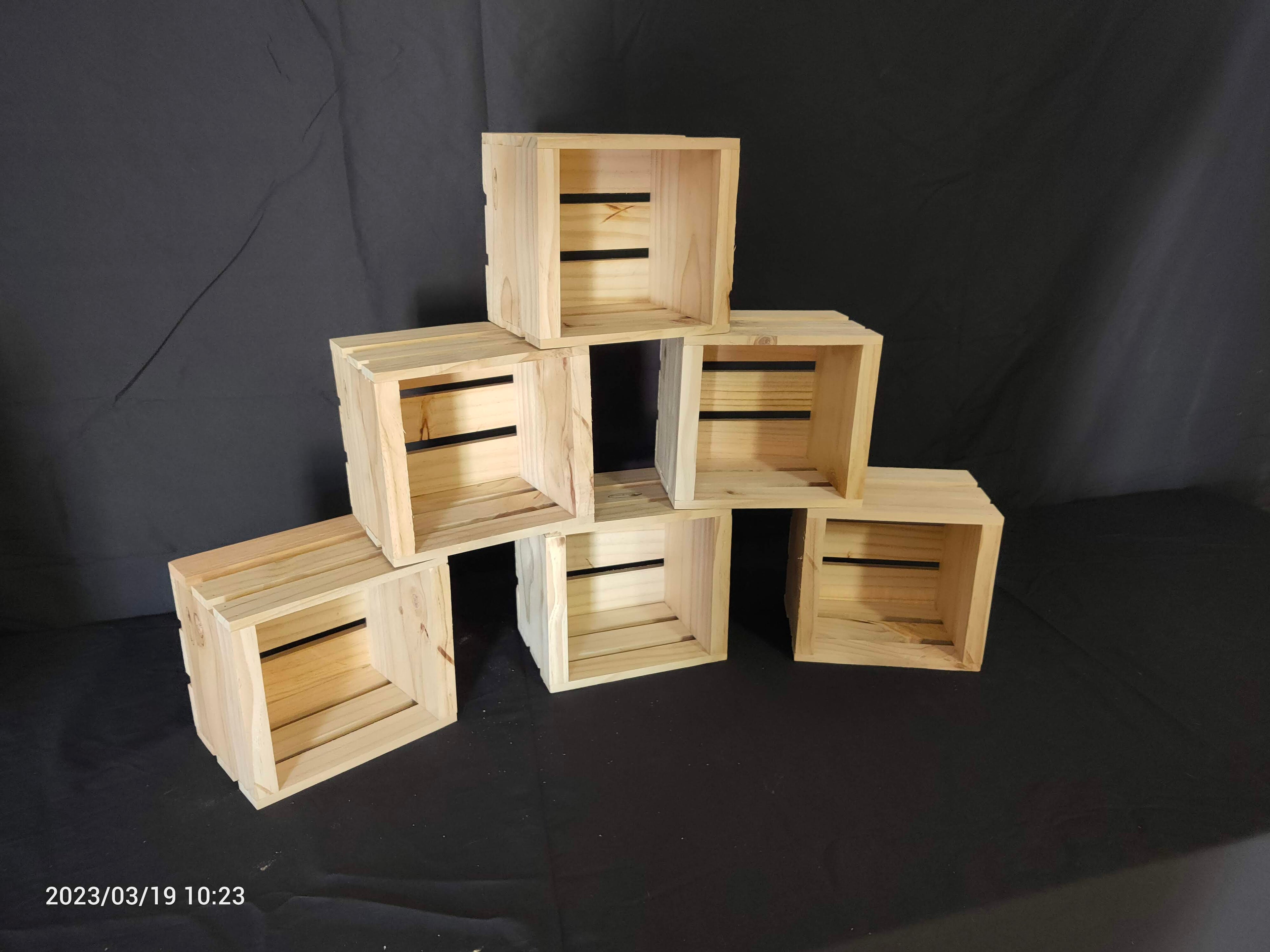 Rustic Wooden Mini Crate