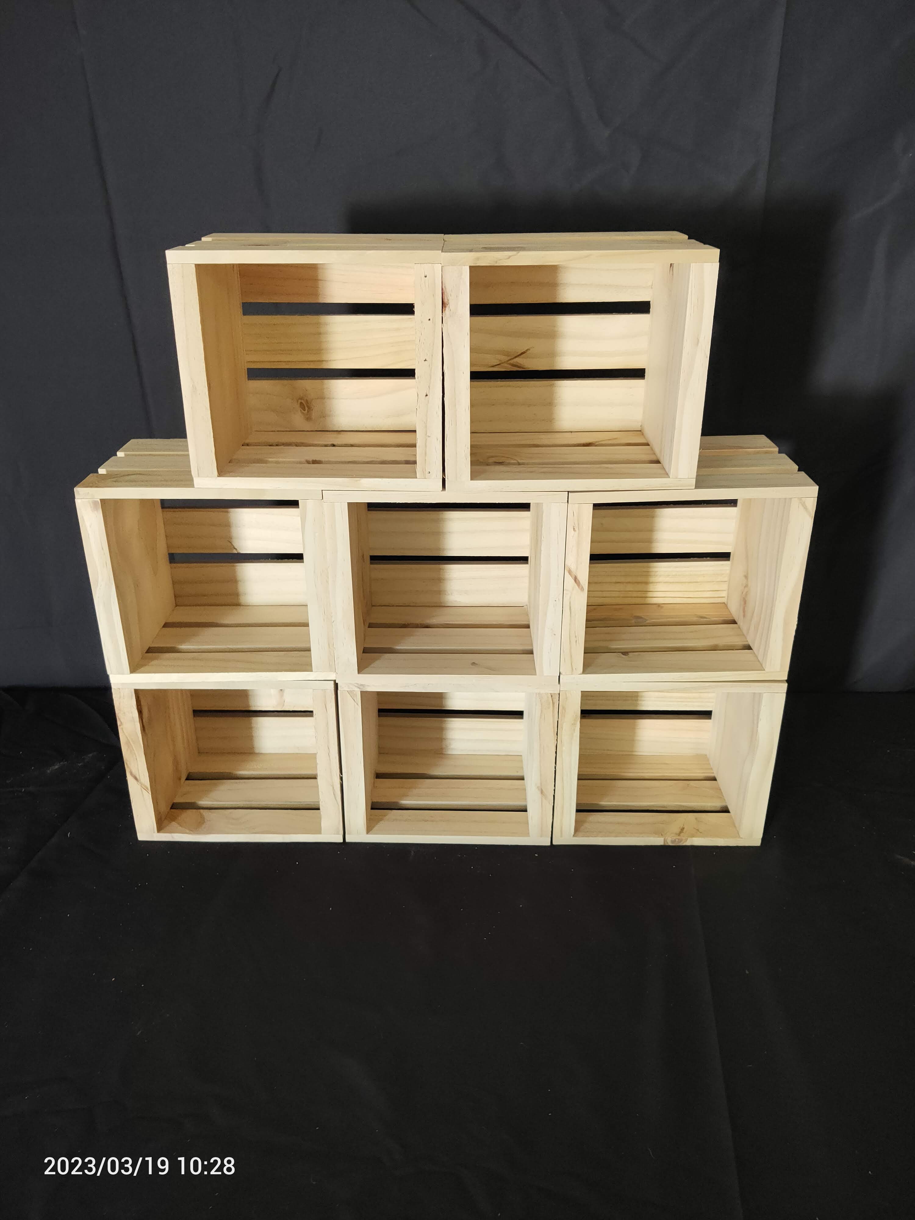 Rustic Wooden Mini Crate