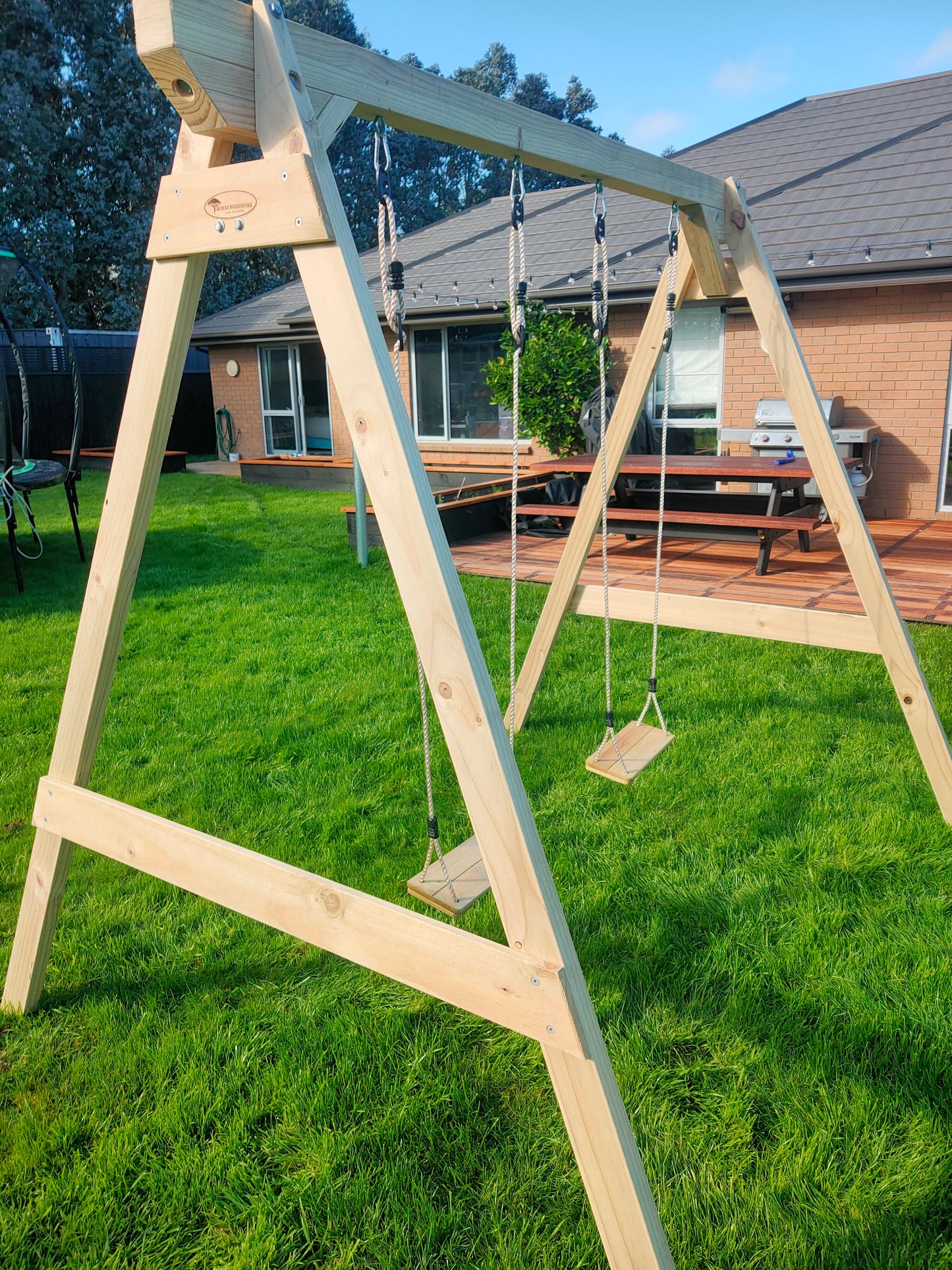 Swing Set (#1) - Double Swing