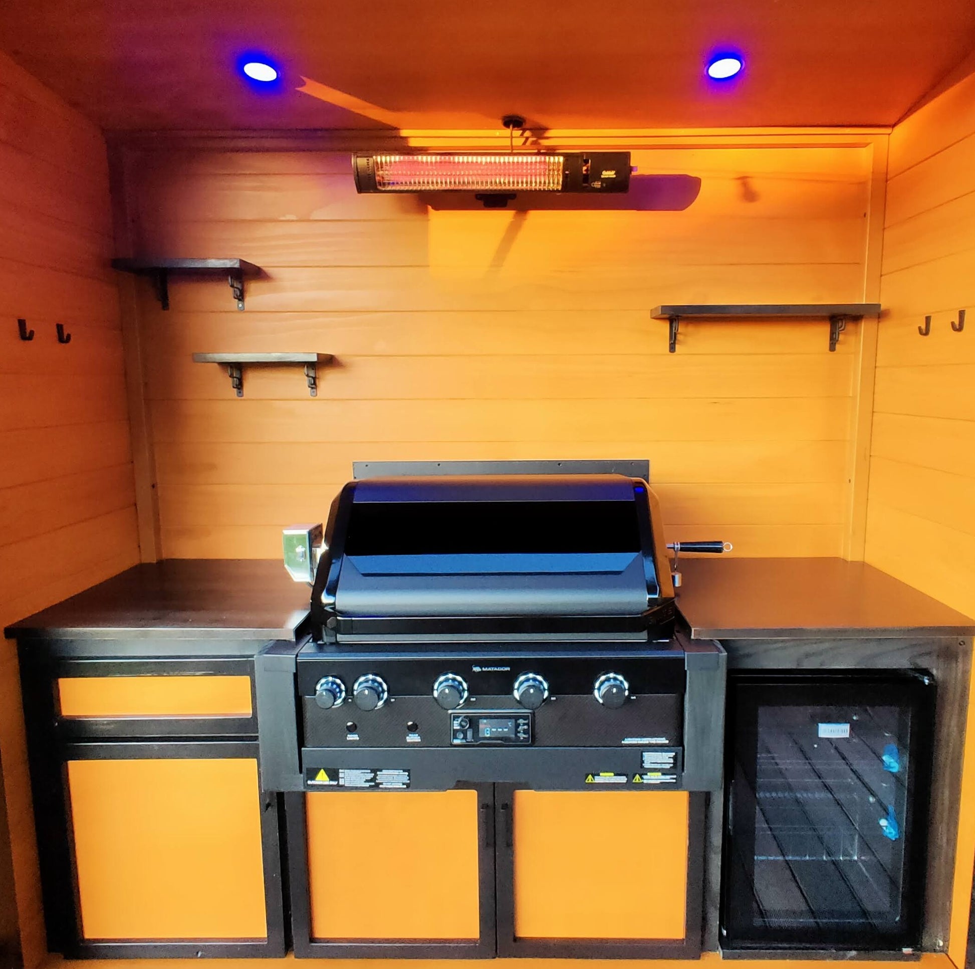 BBQ Outdoor Kitchen Station – Acacia WoodworX Shop