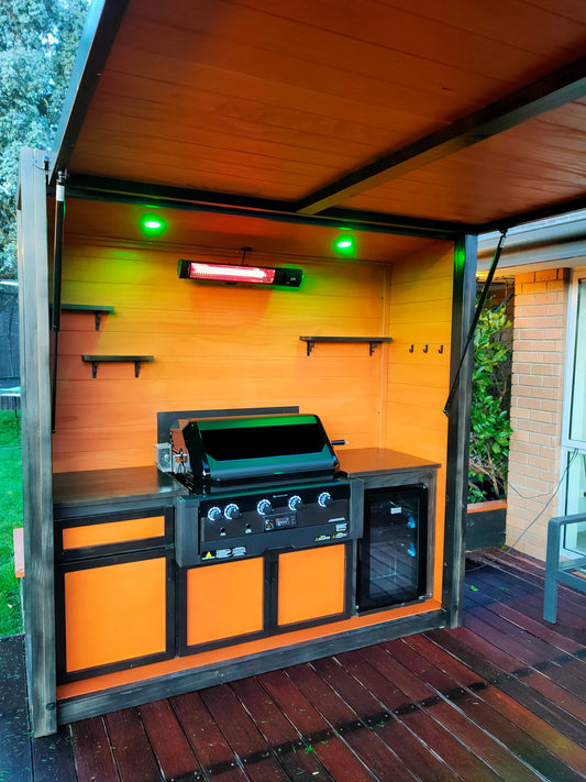 Outdoor BBQ Kitchen - Modern Comfort & Versatility (R1)
