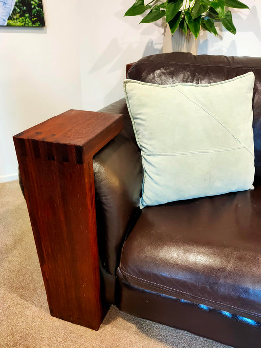 Kwila (Merbau) Sofa Armrest Table