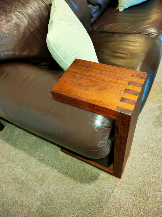 Kwila (Merbau) Sofa Armrest Table