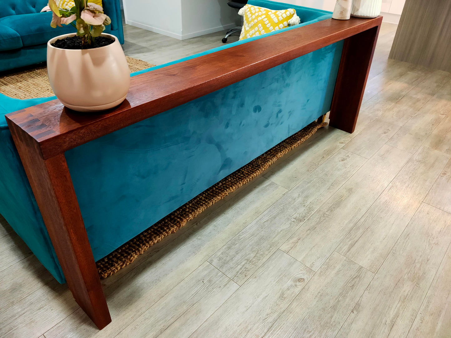 Kwila (Merbau) Sofa Back Table