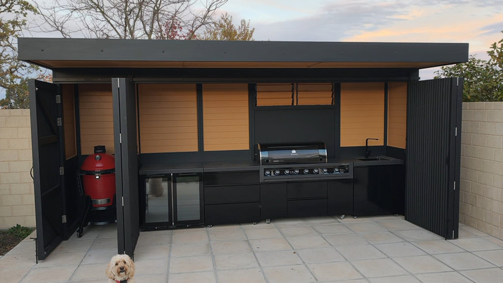 Custom BBQ Enclosure & Outdoor Kitchen Collection