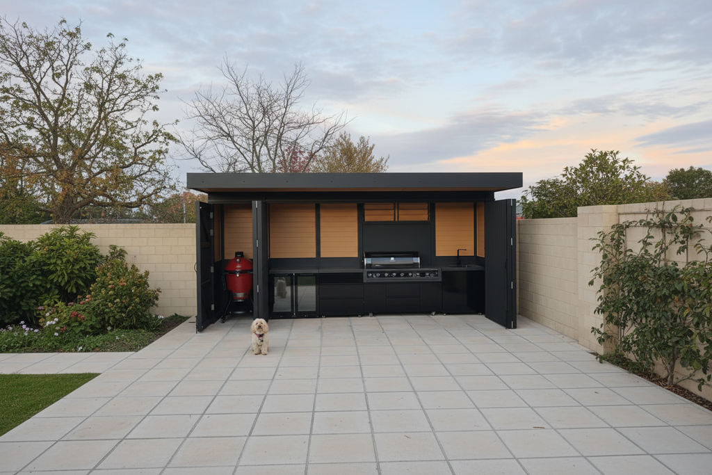 Custom BBQ Enclosure & Outdoor Kitchen Collection