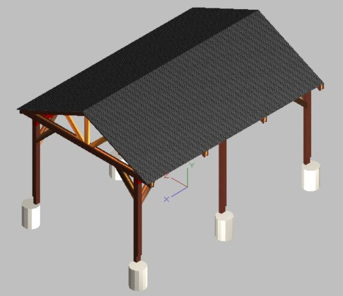 4.5mx6.0m Canopy (Carport / Outside Kitchen / Pergola / BBQ Area)
