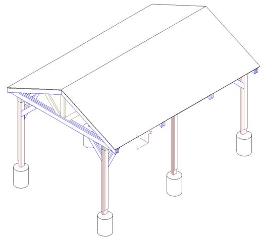 4.5mx6.0m Canopy (Carport / Outside Kitchen / Pergola / BBQ Area)