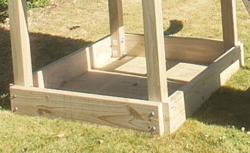 Standard 1.2mx1.2m Play Tower (#2) - with slide