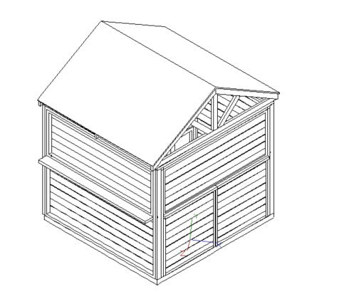 BBQ Bar Complete (#2) - 2.4mx2.4m Station