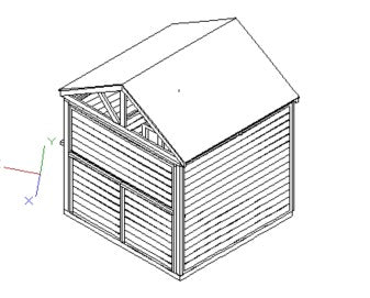 BBQ Outdoor Kitchen - 2.4mx2.4m Station