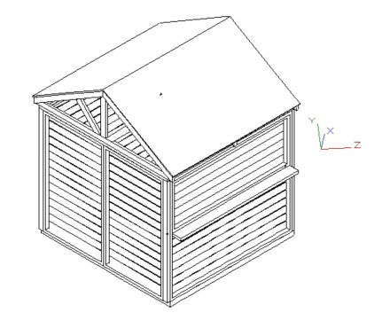 BBQ Bar Complete (#2) - 2.4mx2.4m Station