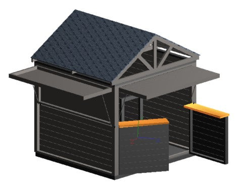 BBQ Outdoor Kitchen - 2.4mx2.4m Station