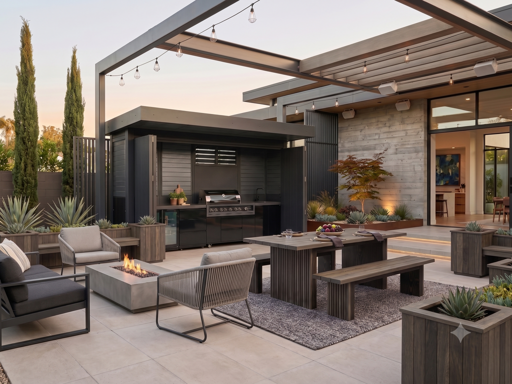 Custom BBQ Enclosure & Outdoor Kitchen Collection