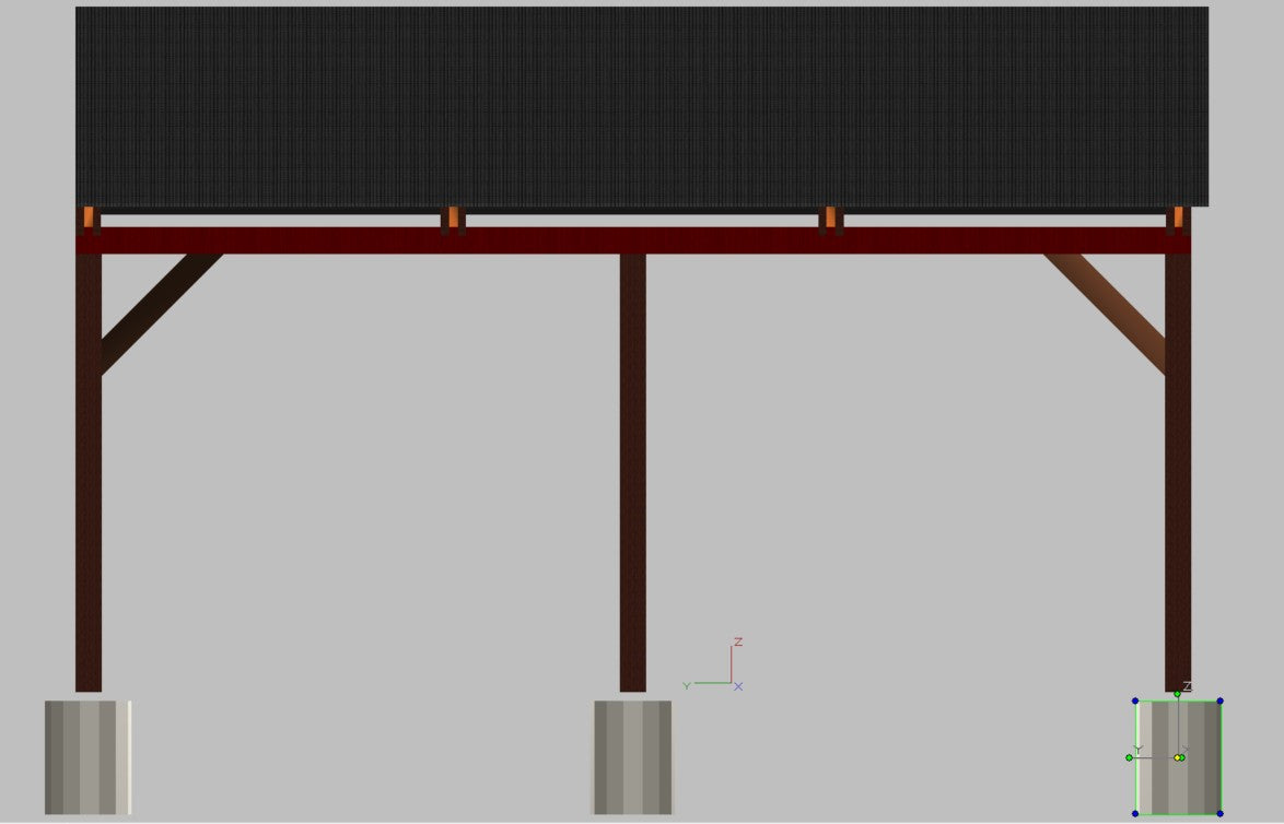 4.5mx6.0m Canopy (Carport / Outside Kitchen / Pergola / BBQ Area)