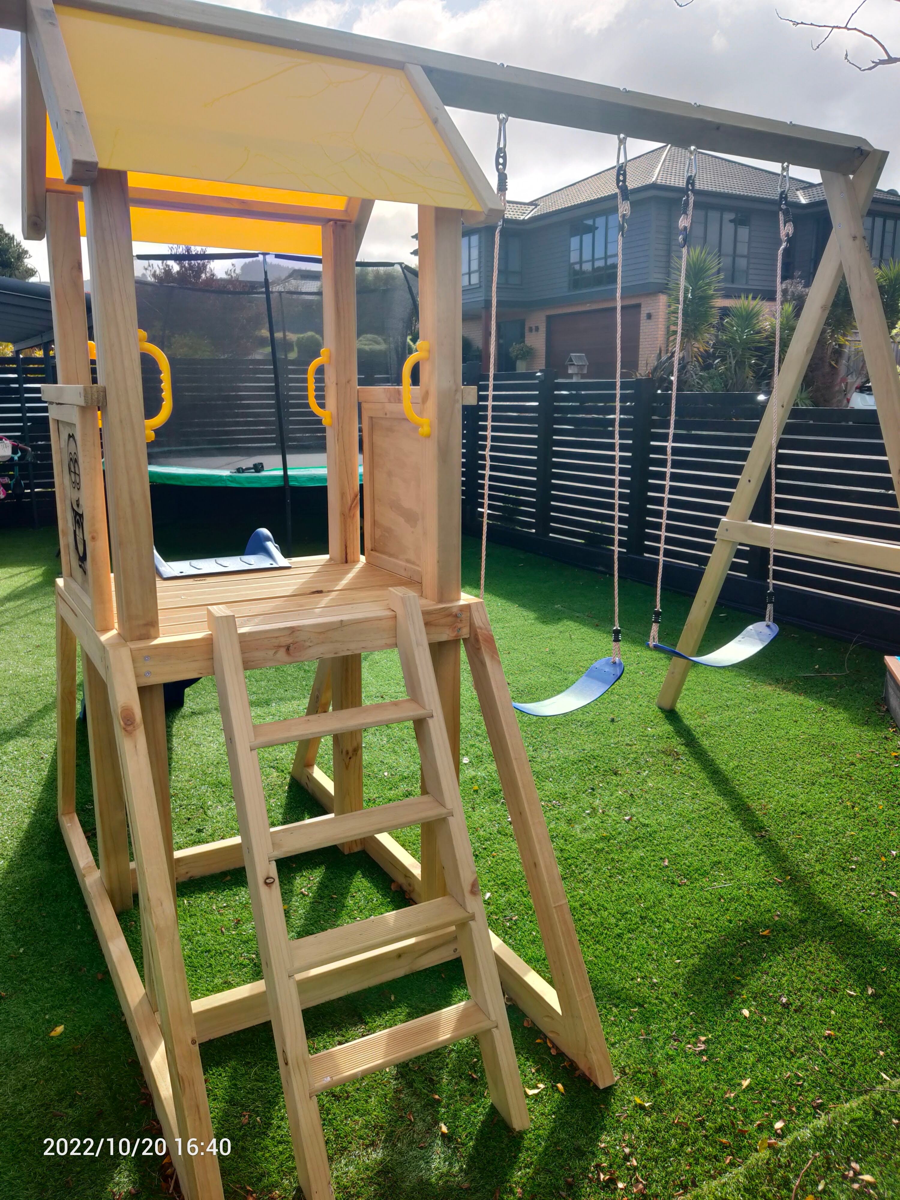 The Minion Playset (#1) - Trapeze and Swings, no slide