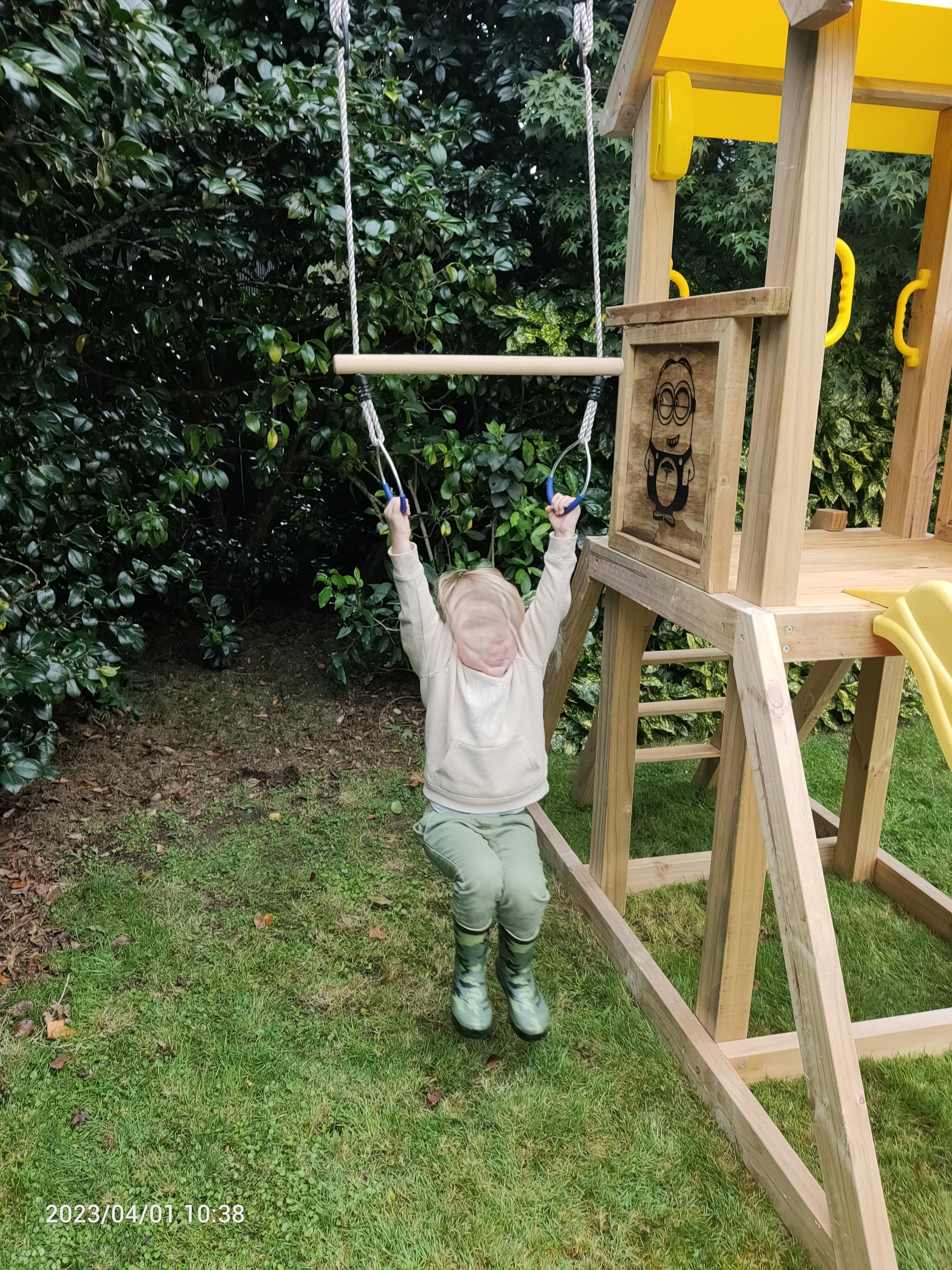 The Minion Playset (#1) - Trapeze and Swings, no slide