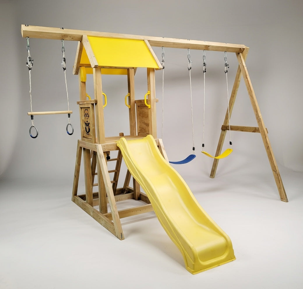 The Minion Playset (#2) - with Trapeze, Slide and Swings