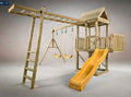 Standard 1.8mx1.2m Balcony Tower (#2) - Monkey Bars, slide & swings