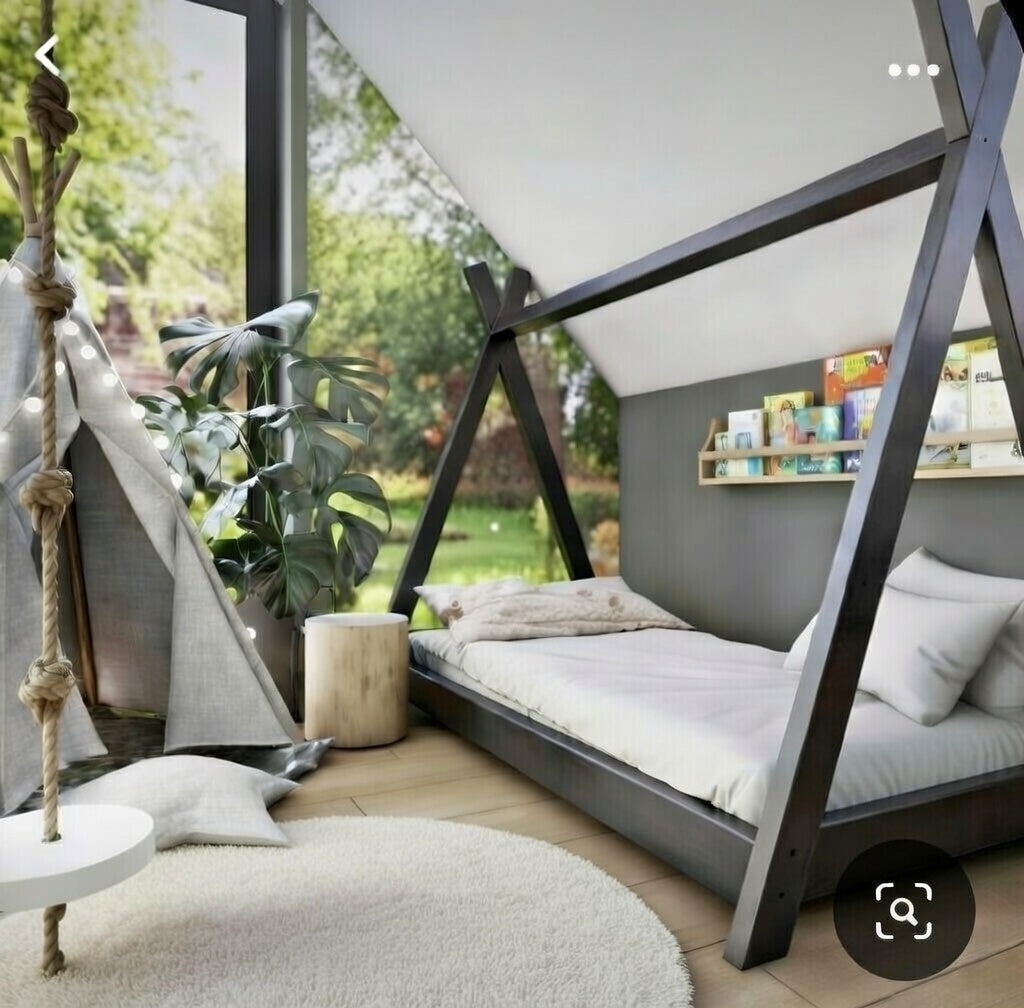 A-frame Bed
